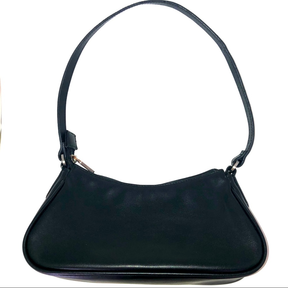 New York & Company Black Baguette Bag/Shoulder Bag